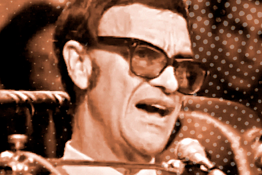 Foto do Chico Xavier.