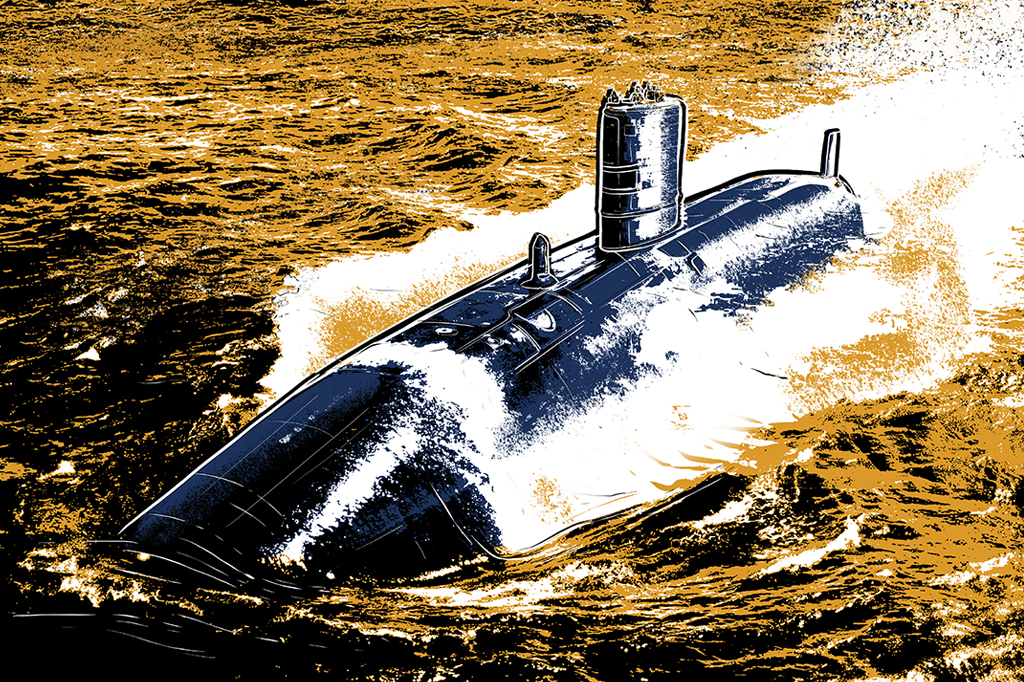 O poder dos submarinos nucleares