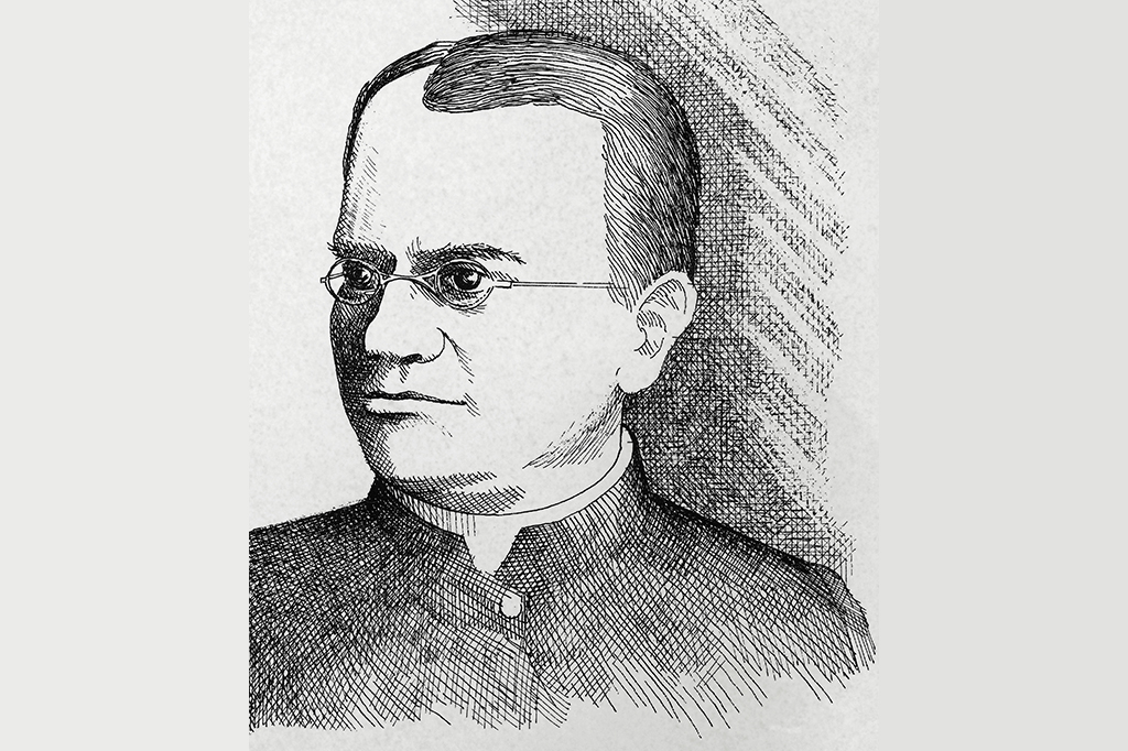 Retrato de Gregor Mendel