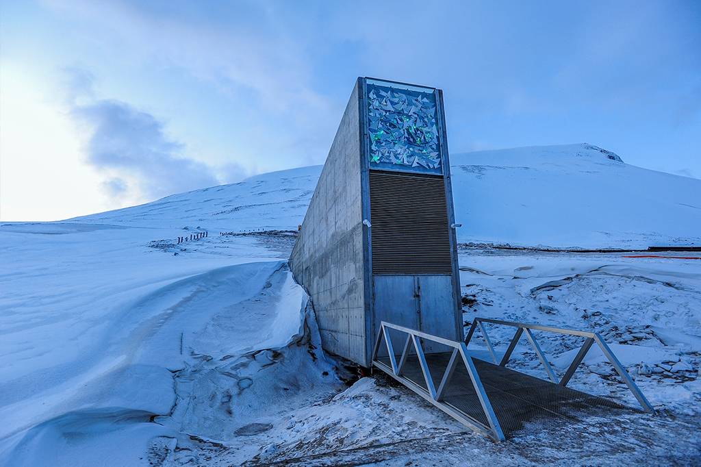 Banco Global de Sementes, na Noruega, protege plantas contra o fim do mundo