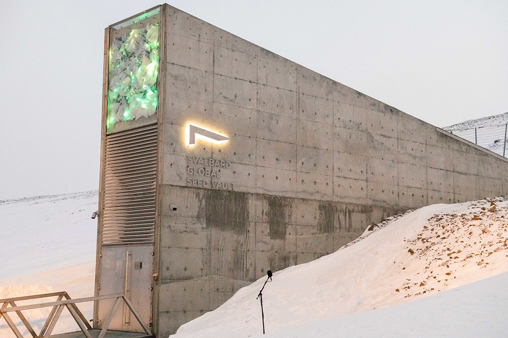 Cerimônia de depósito do Svalbard Global Seed Vault