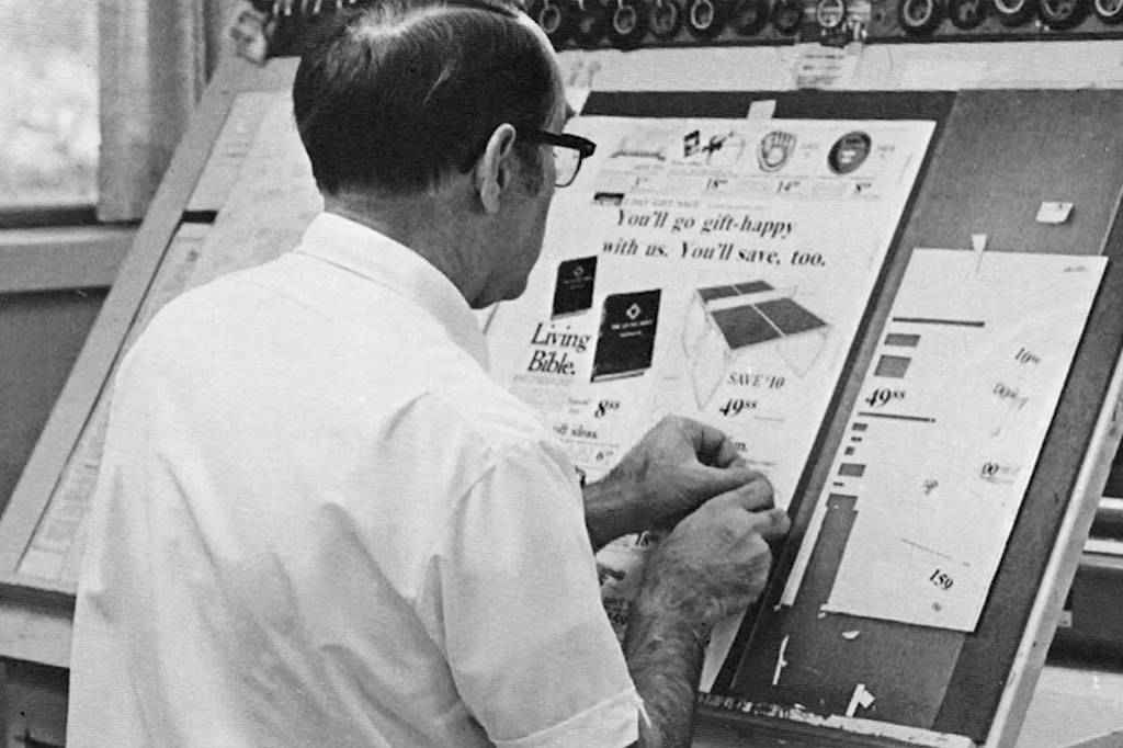 Antes do computador, como os diagramadores montavam as páginas da Super? 