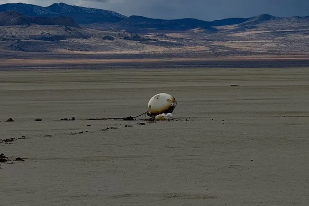 Cápsula volta à Terra trazendo remédio fabricado no espaço