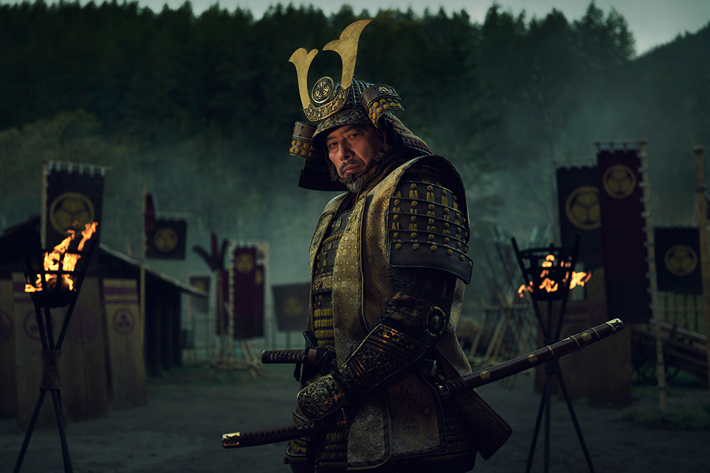 Personagem da série "Xógum: A Gloriosa Saga do Japão" (2024).