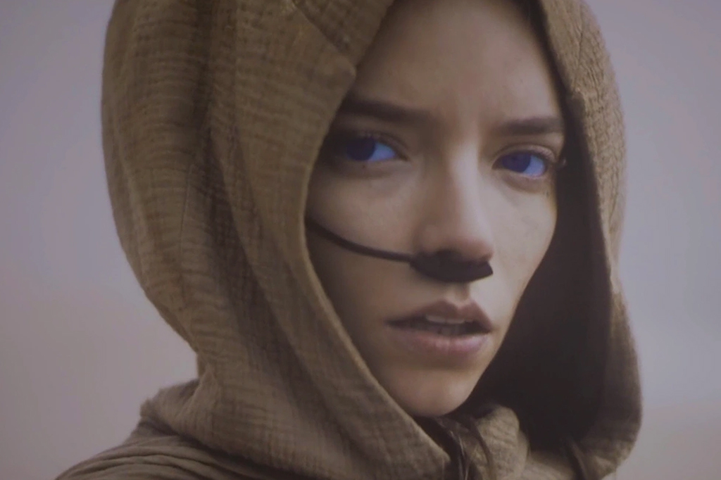 Anya Taylor-Joy intepretando Alia Atreides em Duna: Parte 2 (2024).