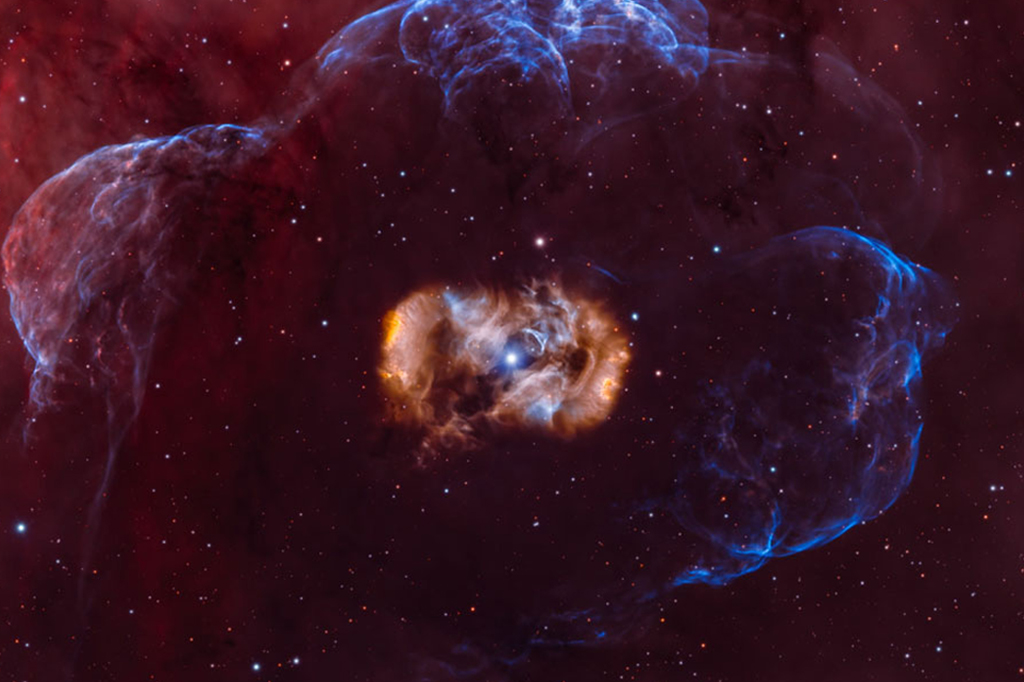 Astrônomos desvendam mistério magnético da nebulosa Ovo de Dragão