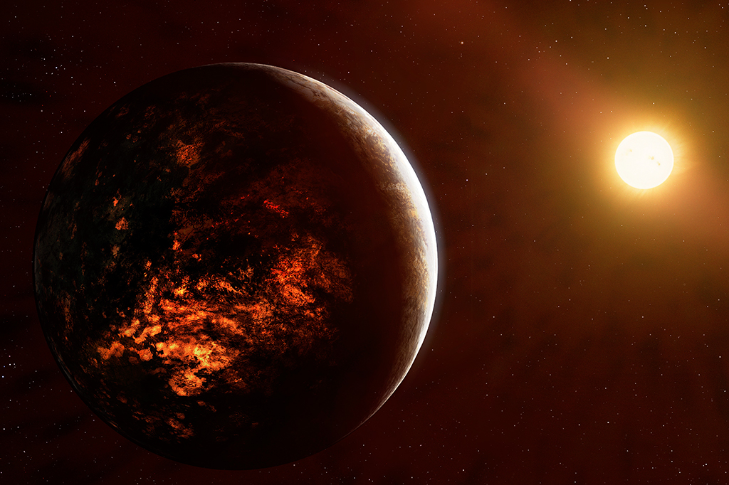 Primeiro exoplaneta rochoso com atmosfera é identificado