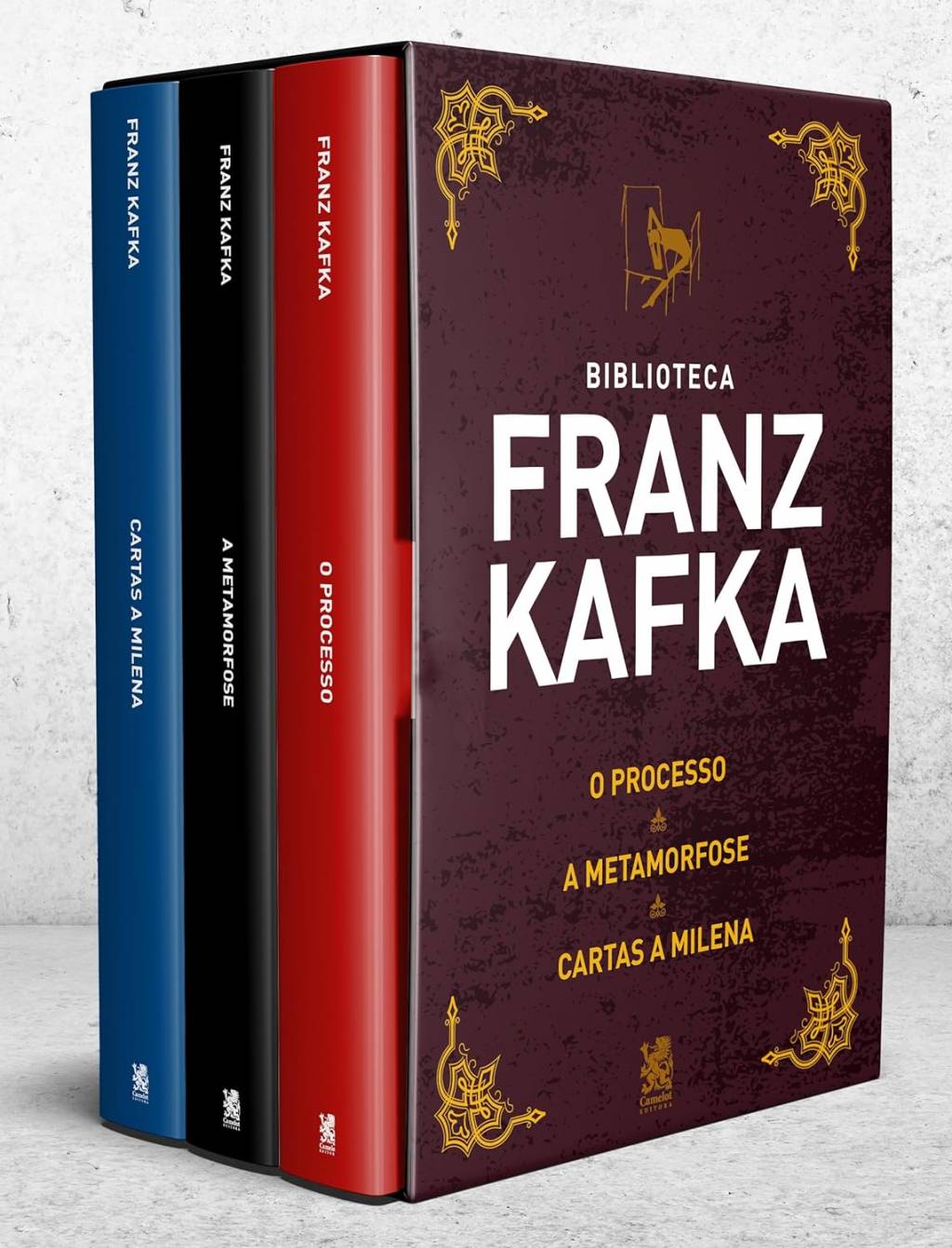 Biblioteca Franz Kafka - Box com 3 Livros