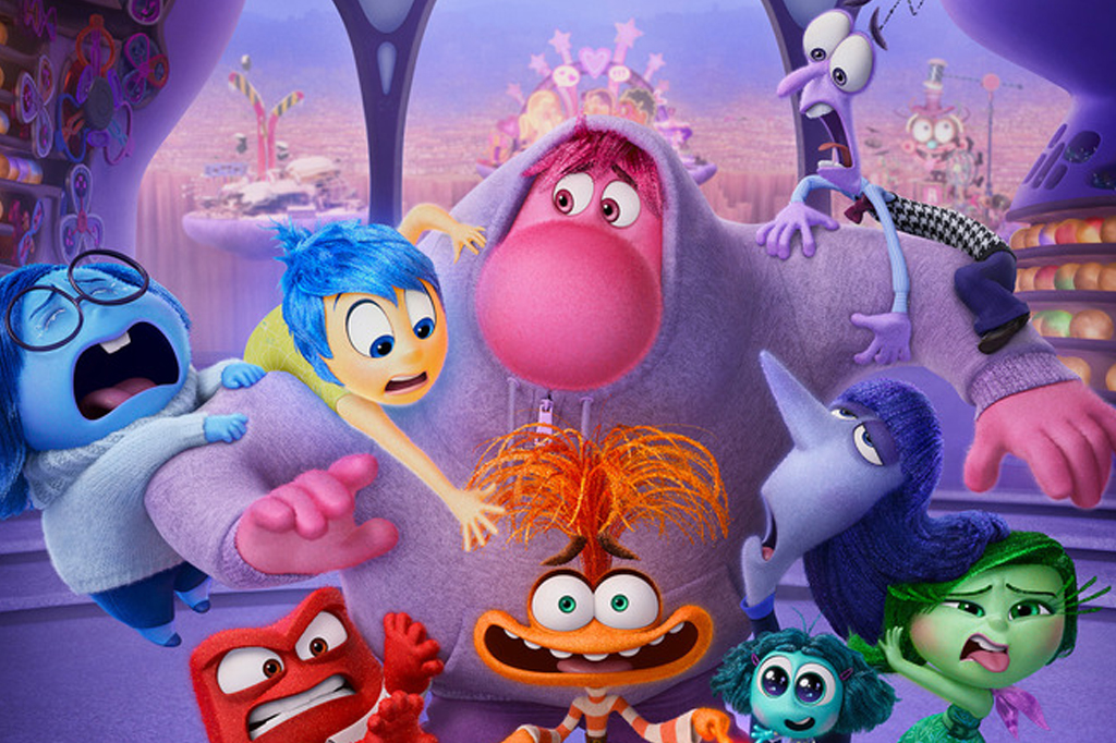 Personagens do filme "Divertidamente".