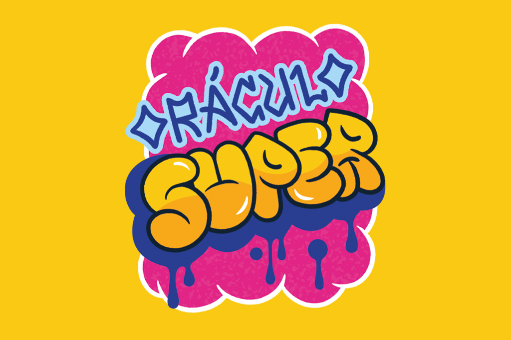 Ilustra&ccedil;&atilde;o de grafite com as palavras 