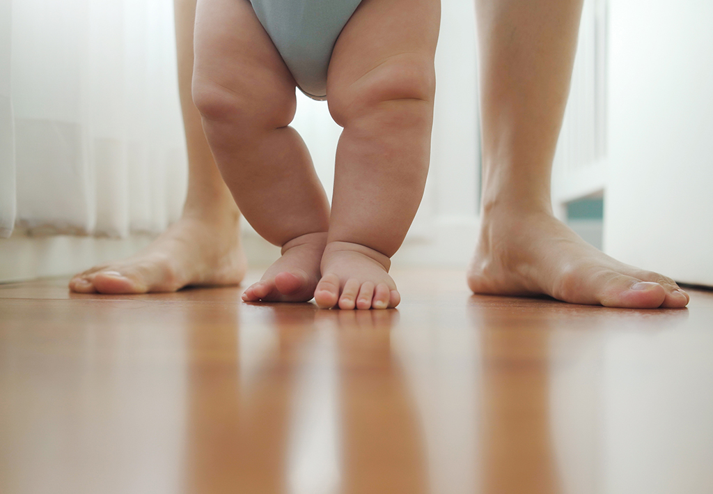 Você sabia que bebês não têm joelhos?