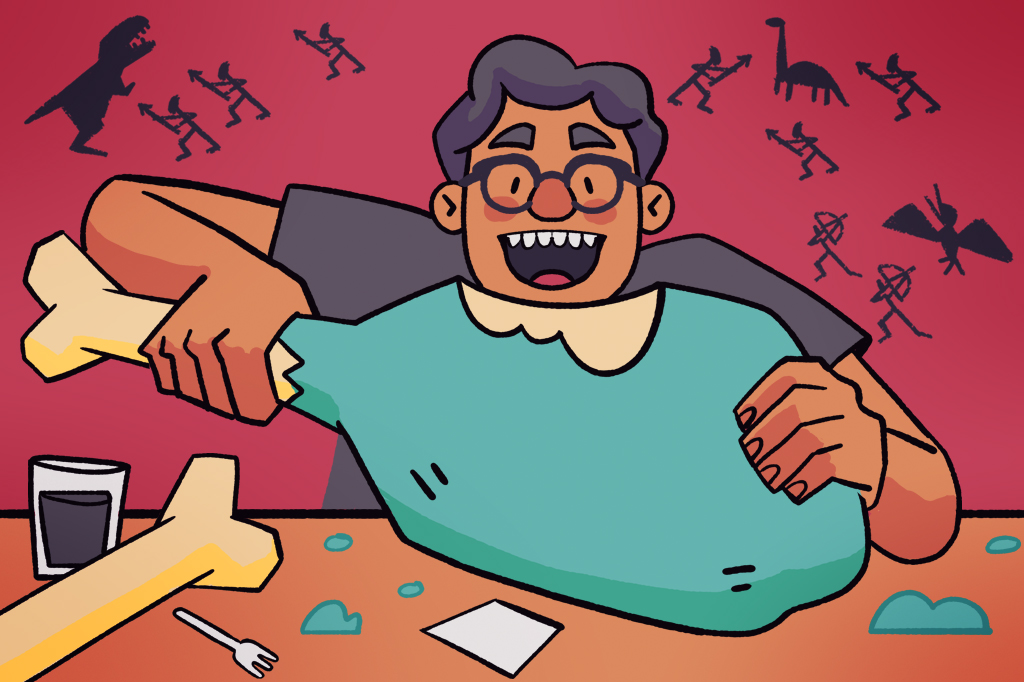 Qual seria o gosto da carne de dinossauro?