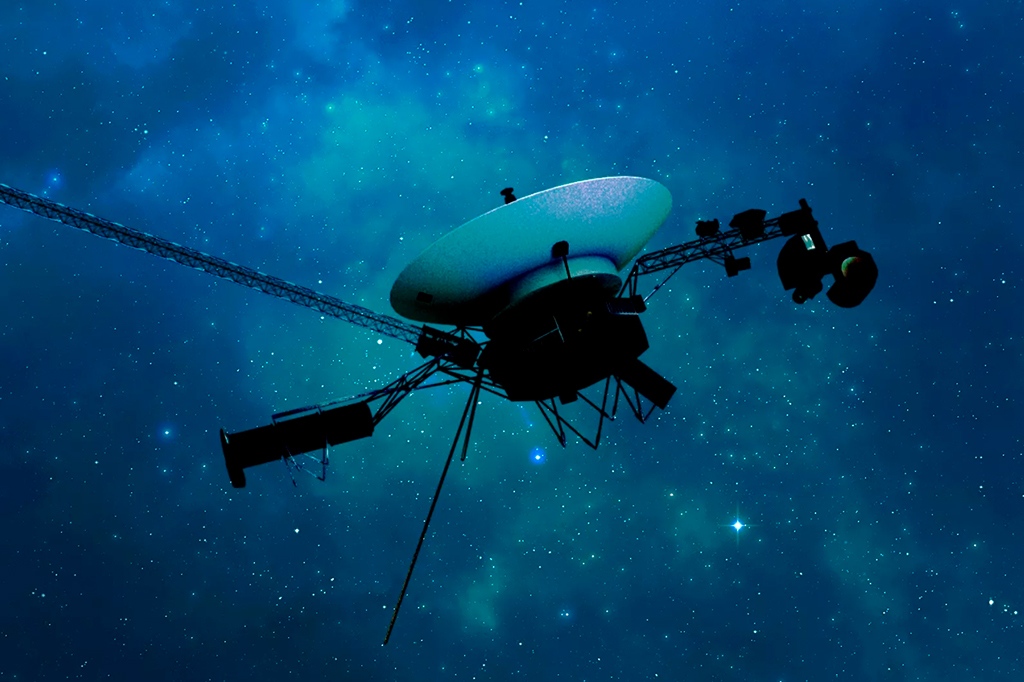Aos 47 anos, Voyager 1 ativa transmissor de rádio que não era usado desde 1981