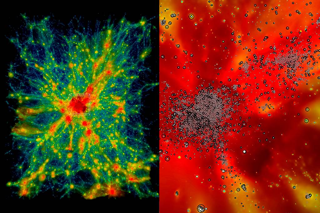 Supercomputador mais potente do mundo roda maior simulação do Universo já feita