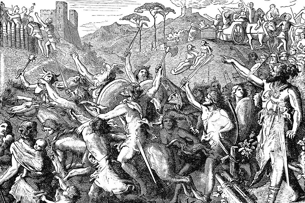 Bárbaros usavam drogas antes de lutar no Império Romano