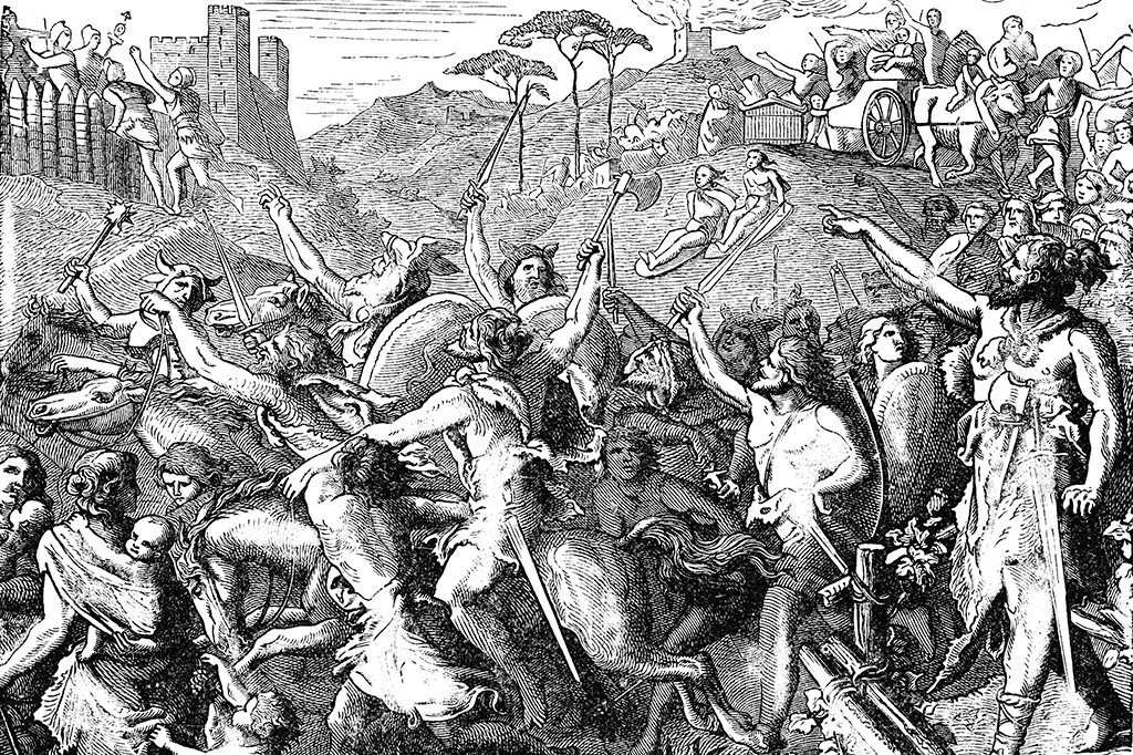 Bárbaros usavam drogas antes de lutar no Império Romano