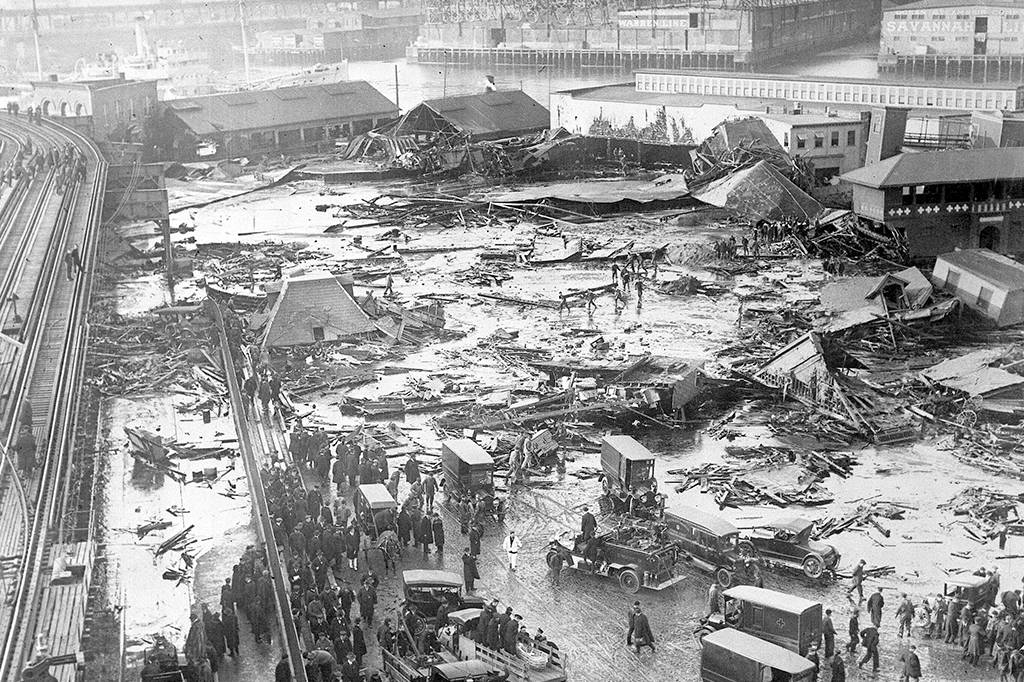 A grande enchente de melaço de 1919 em Boston matou 21 pessoas