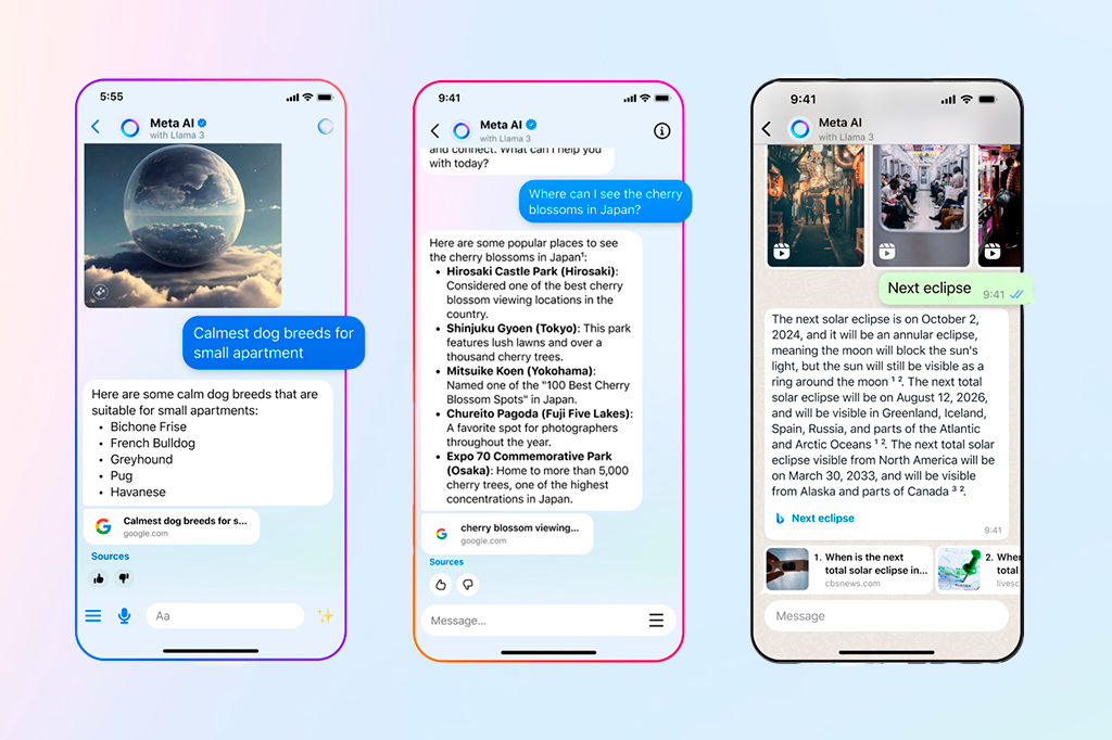 Meta AI vai usar histórico do Facebook e do Instagram para personalizar respostas