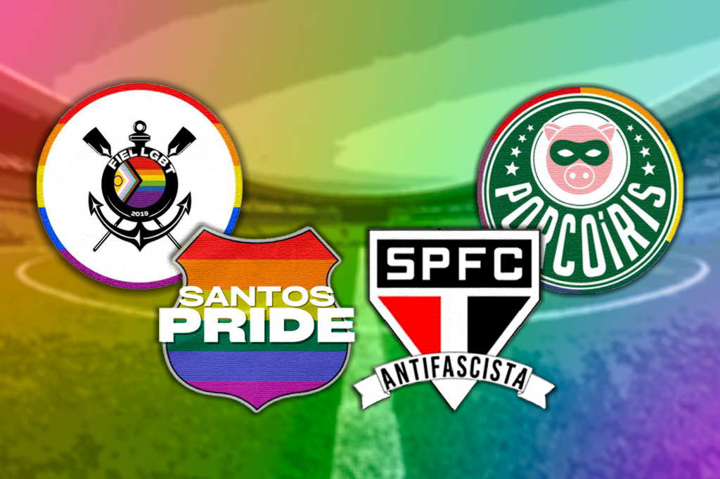 Quais são os coletivos LGBT+ das quatro maiores torcidas de São Paulo?