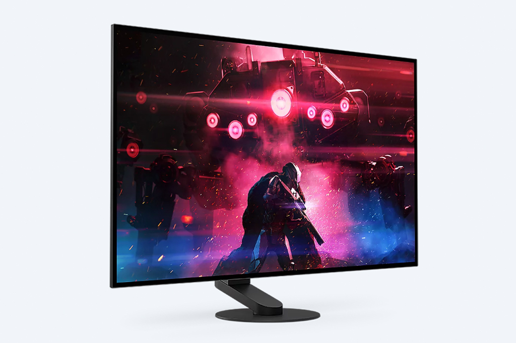Imagem do monitor Sony InZone M10S, em fundo branco.