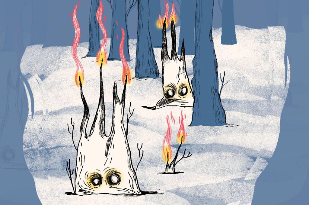 O que são os “incêndios zumbis”?