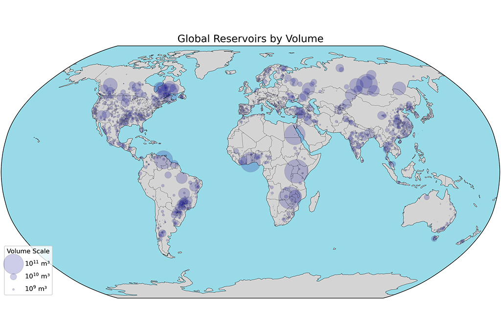 Construção de represas alterou posição dos polos da Terra, diz estudo