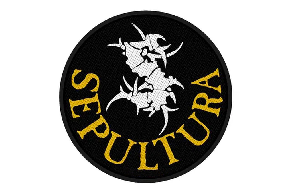 Imagem, em fundo branco, o logo da banda Sepultura.