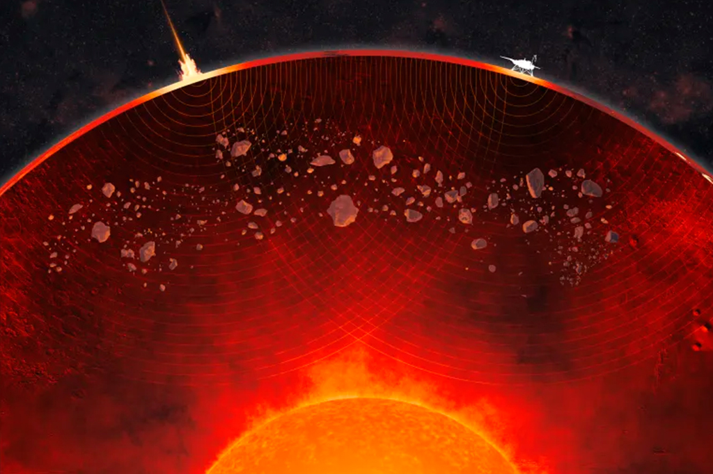 Nasa descobre estruturas em Marte que podem explicar origem do Sistema Solar