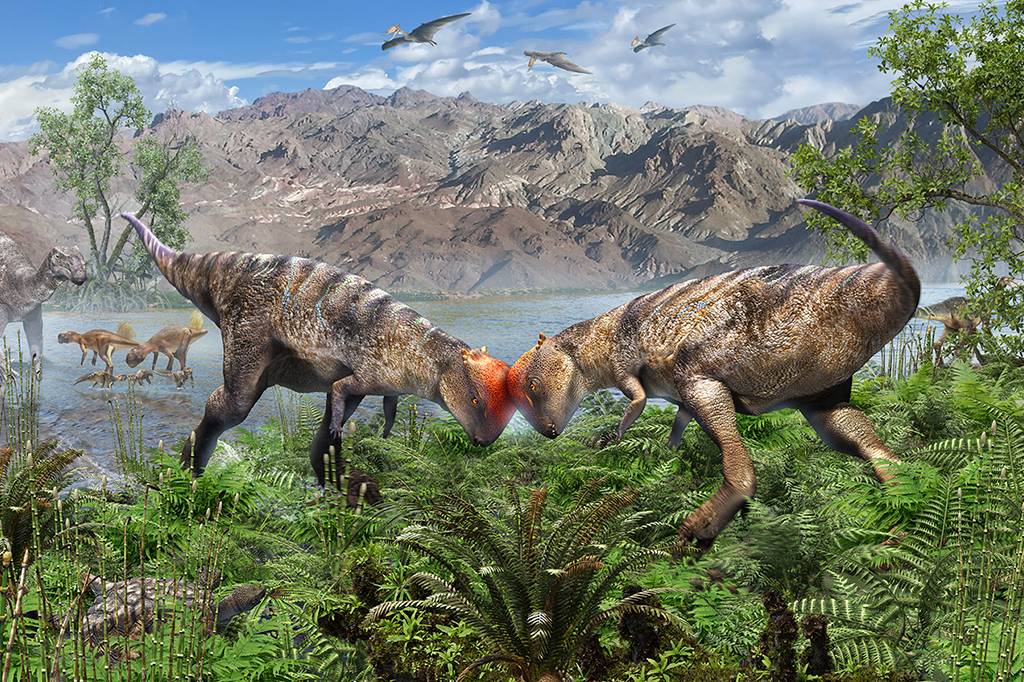 Cientistas encontram fóssil mais antigo e completo de dinossauro raro na Mongólia