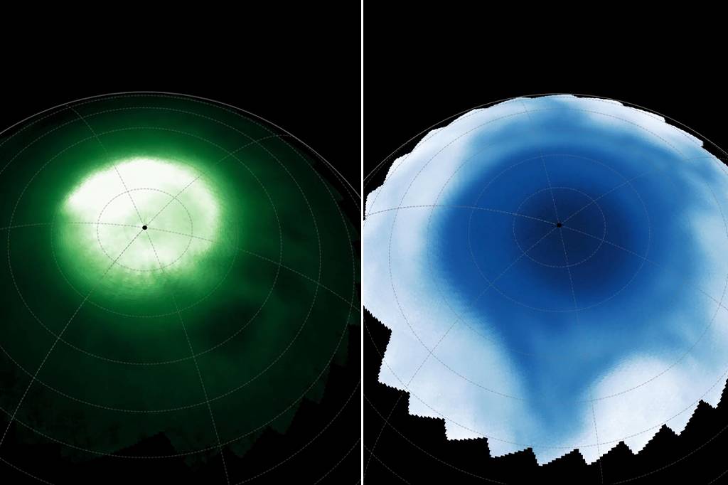 Telescópio James Webb revela padrões “estranhos” na atmosfera de Saturno