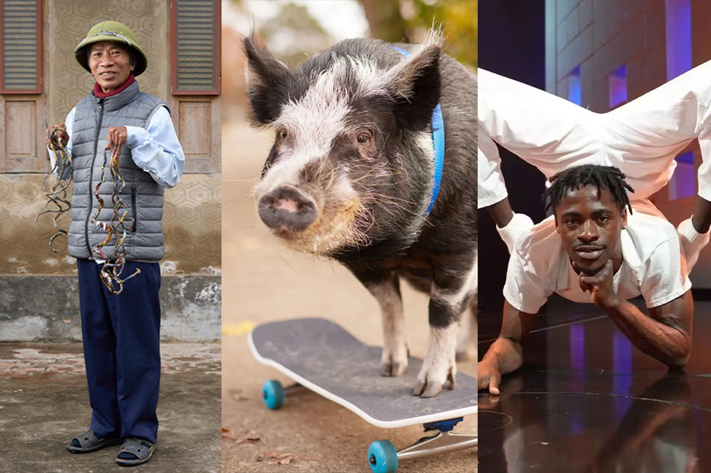 Unhas gigantes, porco no skate e contorcionismo extremo: 10 recordes bizarros do Guinness 2026