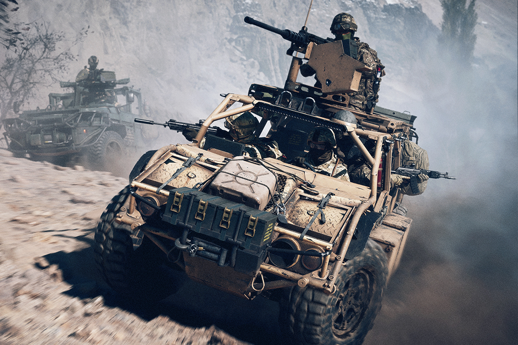 Fotografia do jogo Battlefield 6.