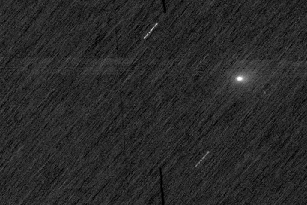 3I/ATLAS: sondas flagram cometa na órbita de Marte. Veja imagem