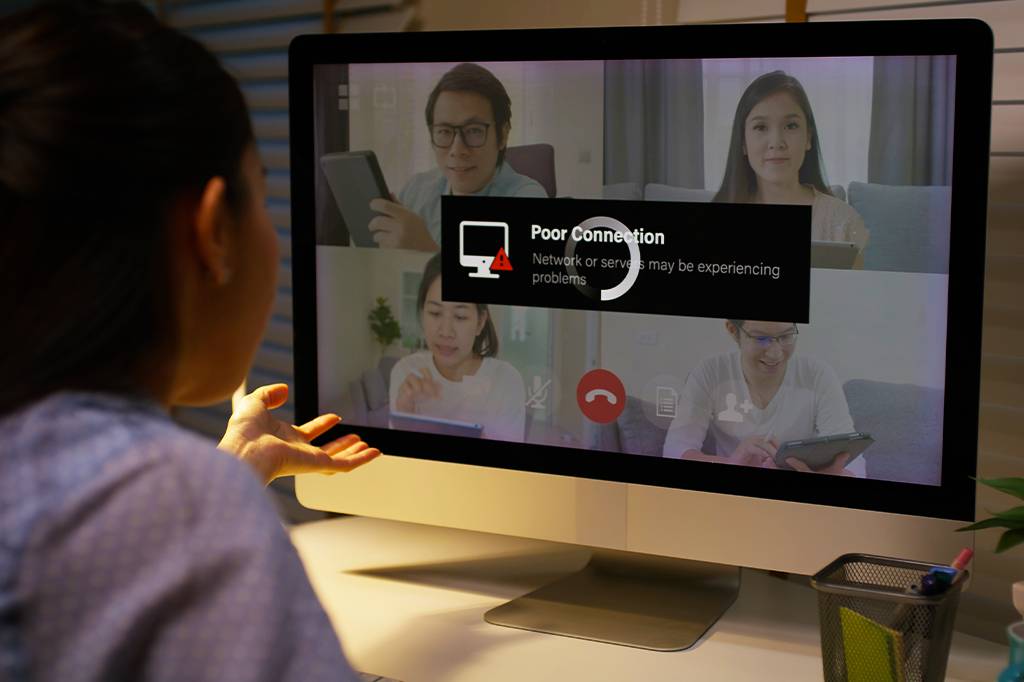 Chamadas de vídeo travadas podem te atrapalhar a conseguir um novo emprego