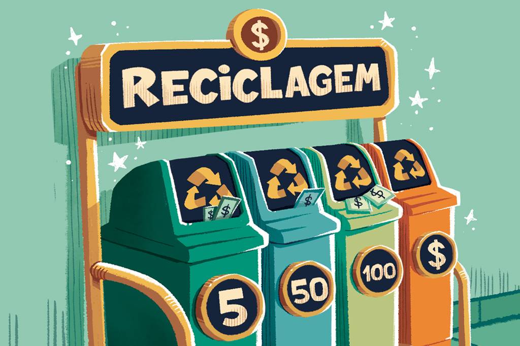 A Casa da Moeda recicla dinheiro?