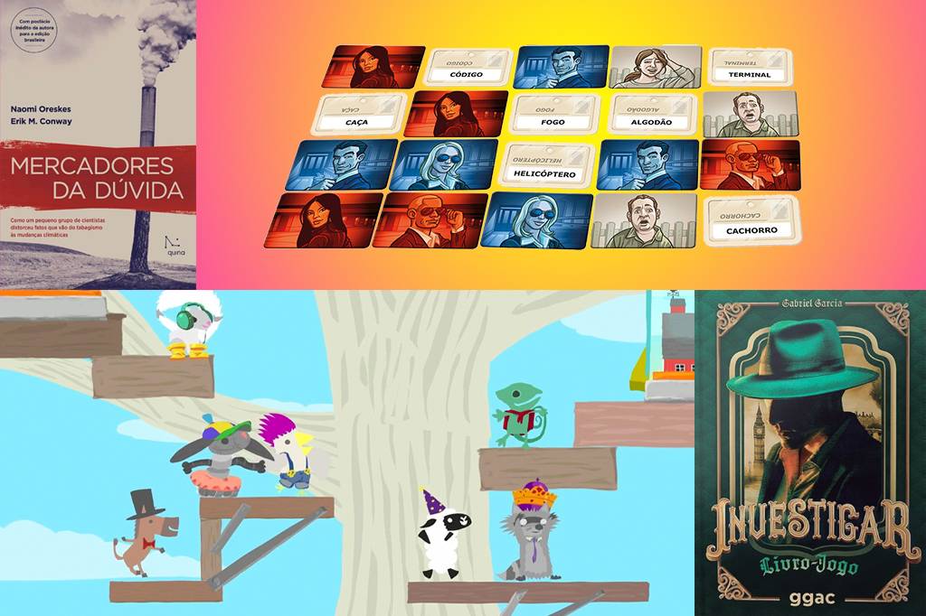 Playlist: 5 coisas para ler e jogar neste fim de ano