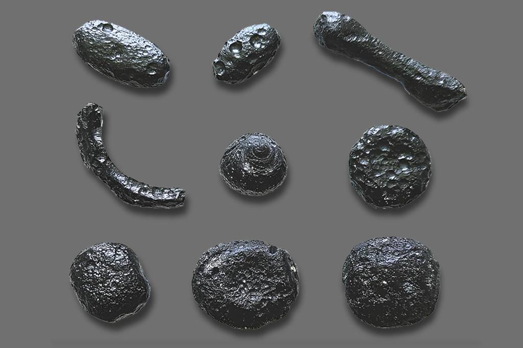 Cientistas encontram pedaços de vidro formados após colisão cósmica