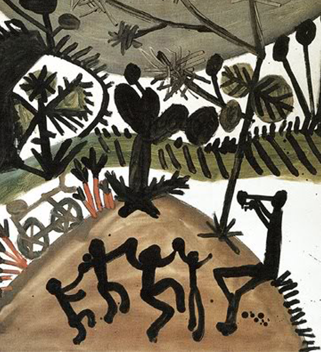 Imagem do quadro La Danse (1956) de Pablo Picasso.