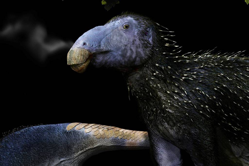Fóssil de dinossauro com corpo cheio de espinhos surpreende cientistas