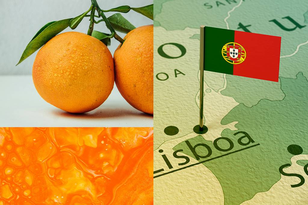 Por que “laranja” em árabe se chama “portugal”?