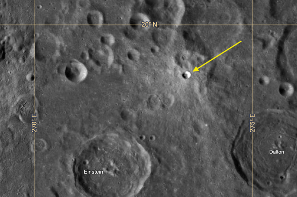 Artemis II: Astronautas nomeiam cratera na Lua em homenagem a esposa falecida de comandante