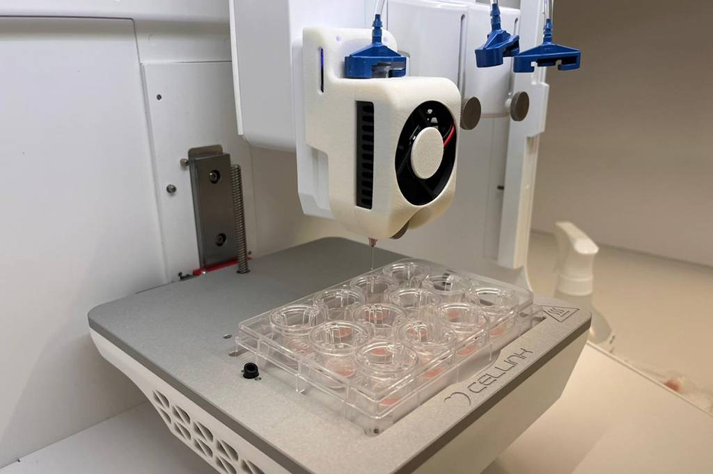 Pele humana impressa em laboratório brasileiro reproduz efeitos da menopausa e ajuda a testar cosméticos