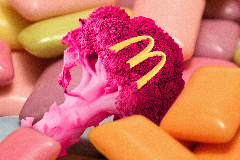 A vez em que o McDonald’s criou brócolis com sabor de chiclete para tentar atrair as crianças