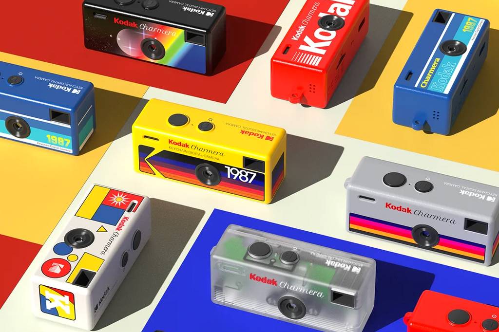 Uma câmera digital retrô – e colecionável