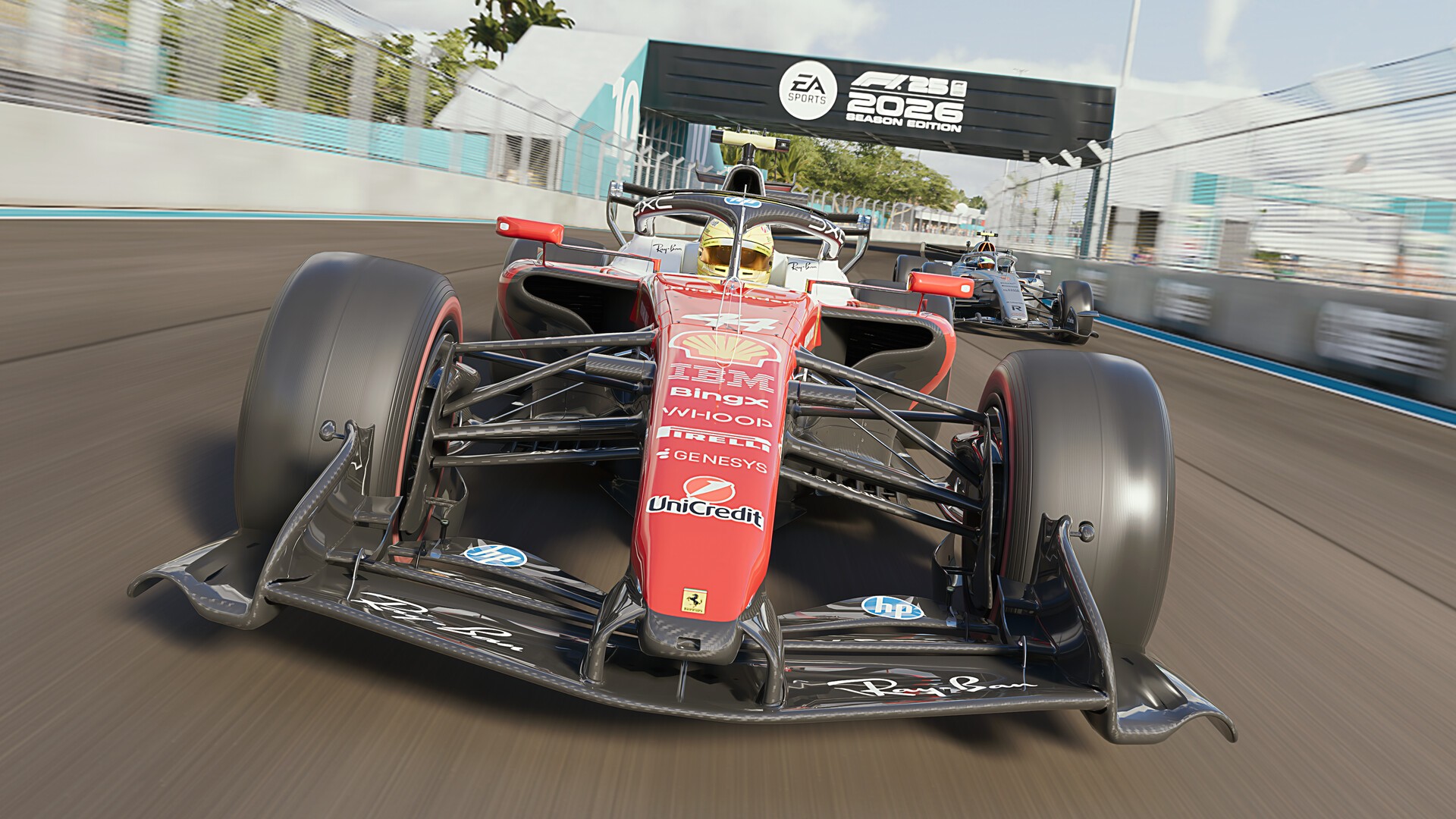 F1 26 – foto principal e redes sociais