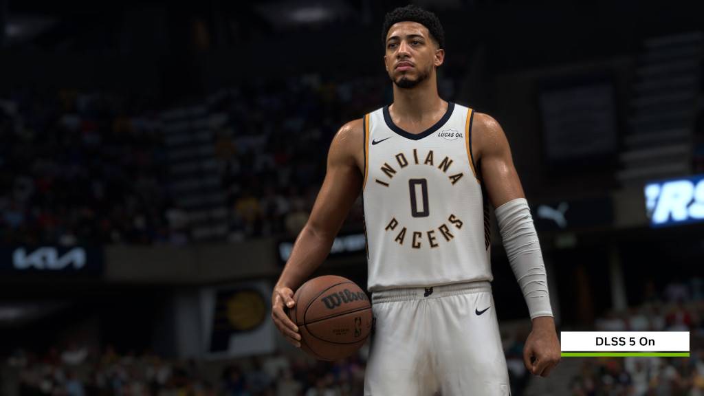 DLSS 5 – basquete